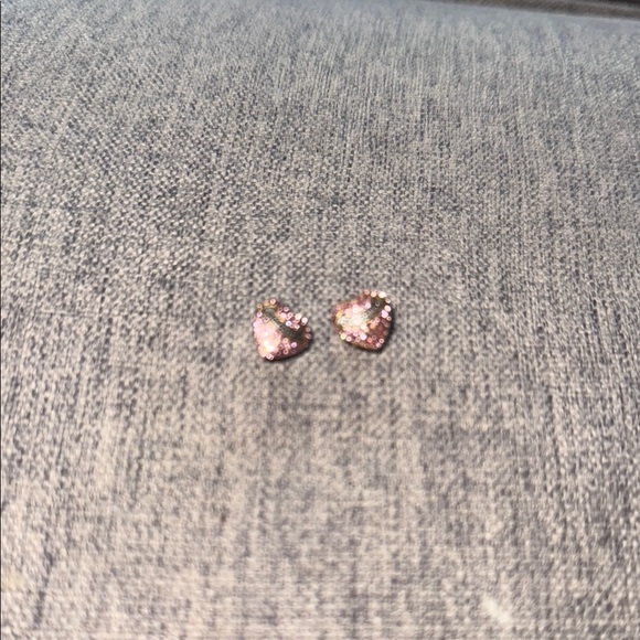 Juicy Couture Elegant Pink Heart Earrings - Picture 2 of 5